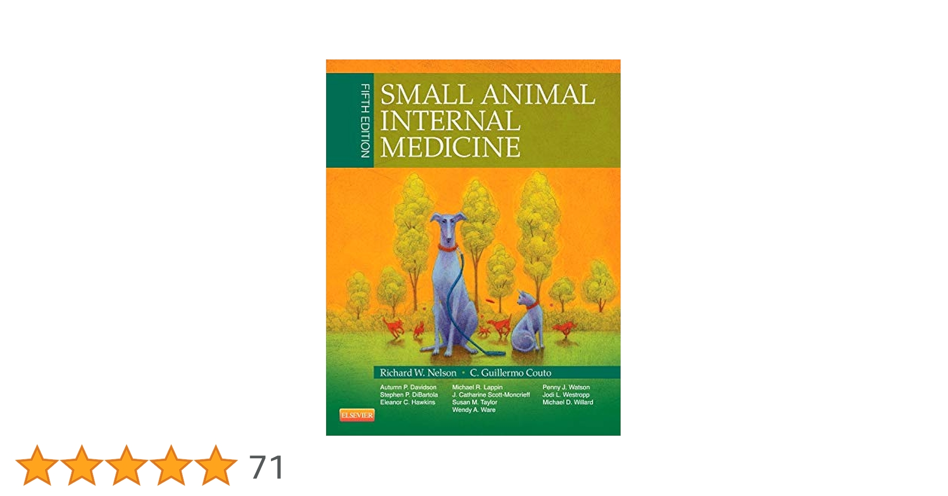Amazon | Small Animal Internal Medicine, 5e | Nelson DVM, Richard